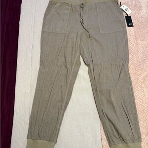 Women’s KUT Drawstring Joggers - Olive XL